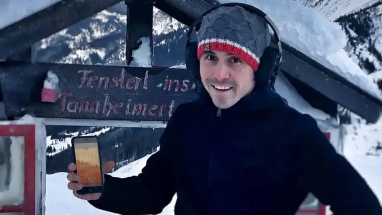 Martin Kilger nutzt Schallpause zur Regeneration