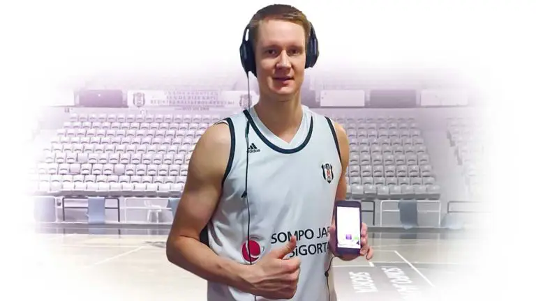 Robin Benzing nutzt Schallpause zur vollen Leistung