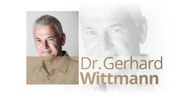 Dr. Wittmann nutzt Schallpause