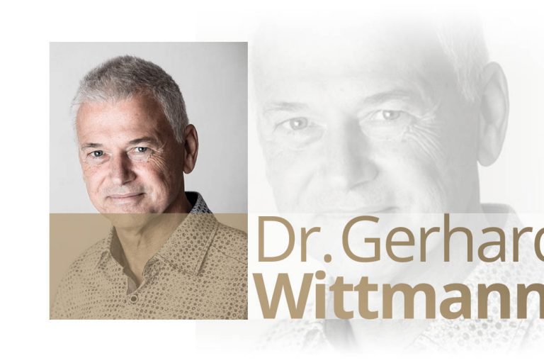 Gerhard-Wittmann Dr. Wittmann nutzt Schallpause