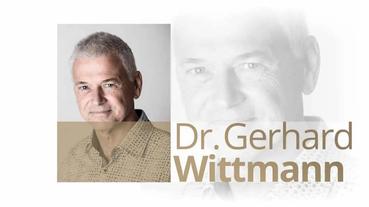 Gerhard-Wittmann Dr. Wittmann nutzt Schallpause